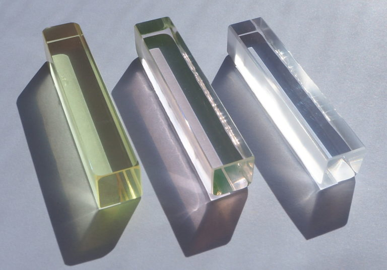 Le verre fluore 氟化物玻璃块材