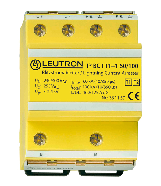 德国LEUTRON IP BC TT1+1 60/100/FM浪涌保护器,LEUTRON代理,LEUTRON防水避雷器,LEUTRON电力避雷器