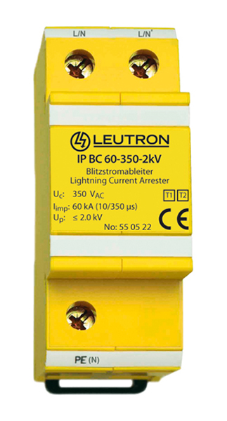 德国LEUTRON IP BC 25/FM-350 2kV避雷器,LEUTRON代理,LEUTRON防雷器,LEUTRON电力供应避雷器