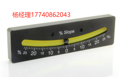 英国 Level Developments 球泡式倾斜仪 6130/2 – 球式倾角仪，180x50mm，±25% 斜率