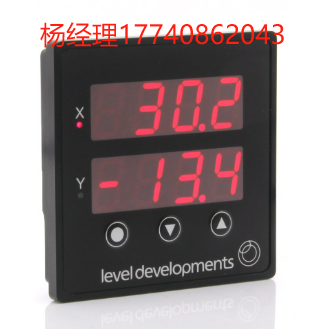 英国 Level Developments 数字倾斜仪 PDTS – 低成本双轴面板安装倾斜仪显示器和倾斜开关