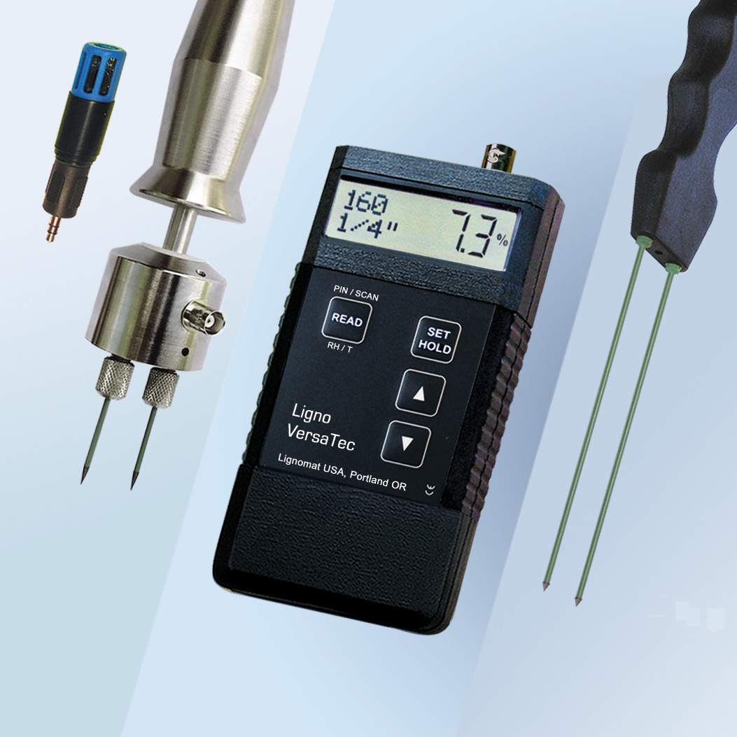 Lignomat,针式,无针式,相对湿度测量仪,水分仪,Ligno-VersaTec