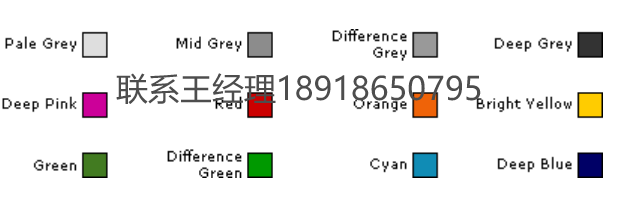 Lucideon， 陶瓷，标准色板