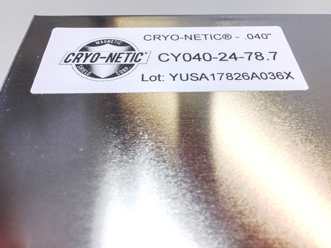 CRYO-NETIC® 应力退火板材，应力退火板，压力退火处理板，退火板 Stress Annealed Sheet