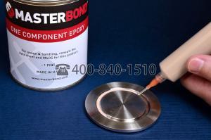 Masterbond 环氧胶EP15,环氧树脂,用于测试陶瓷火焰喷涂涂料的附着力或内聚强度