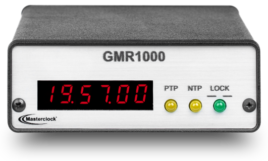 美国Masterclock- GMR1000高精度、多功能NTP和PTP主时钟 紧凑型时间服务器