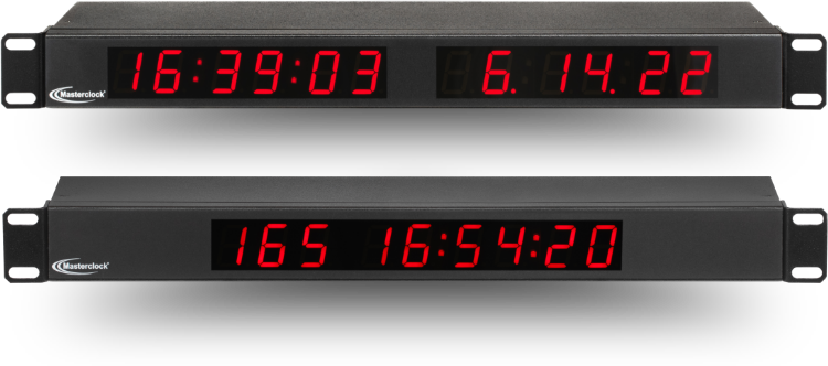 美国Masterclock-synchronized digital time clocks 同步数字时钟 NTP/ TCDS/MDN系列