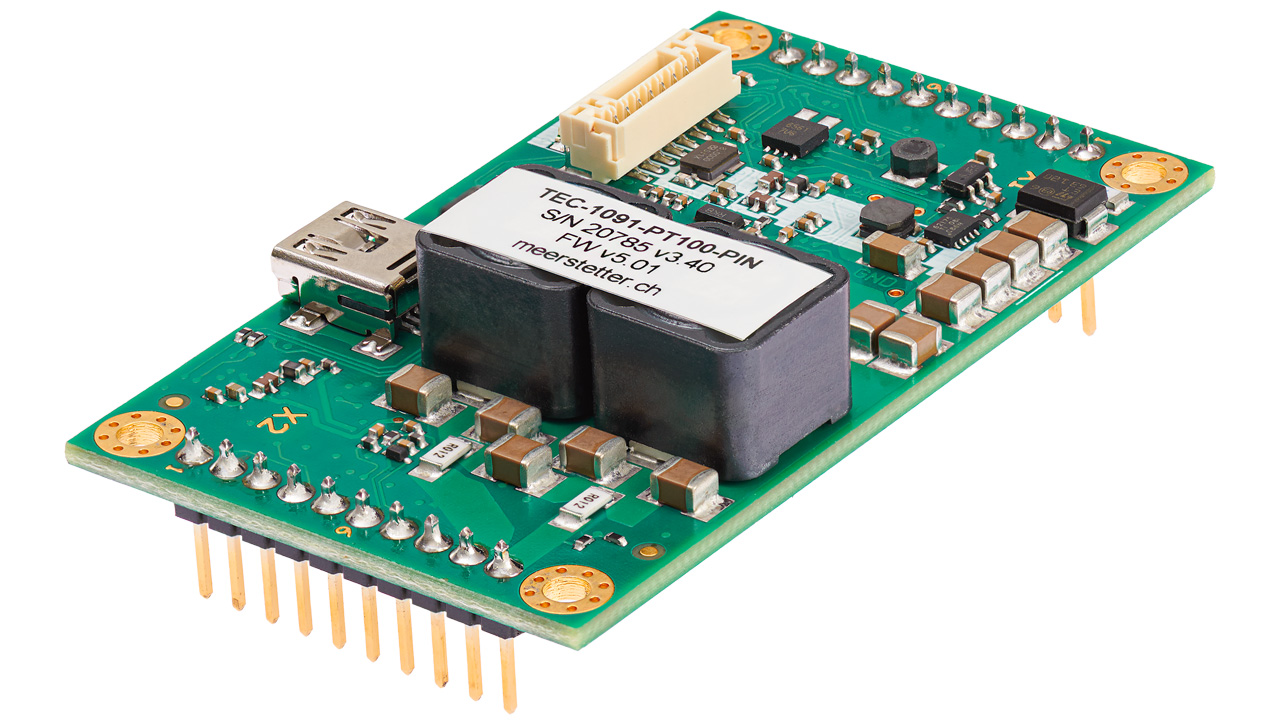 瑞士Meerstetter Engineering TEC控制器TEC-1091 (±4 A / ±21 V)-珀尔帖控制器 激光二极管驱动器