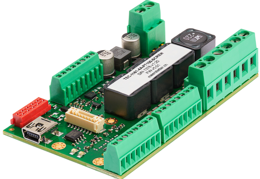 瑞士Meerstetter,TEC 控制器,TEC-1161-4A （2x ±4 A / ±21 V）,双通道 OEM 精密温度控制器/帕尔贴控制器