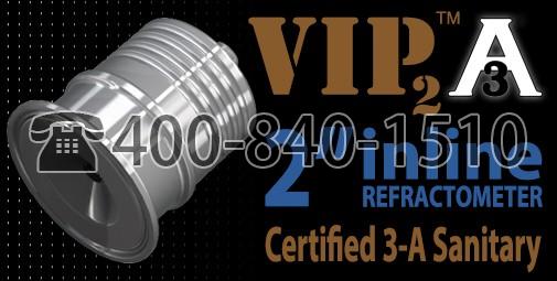 VIP2-3A-2.0 3-A卫生认证在线折光仪 在线折射率仪 在线折射计