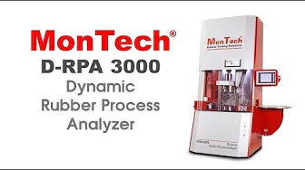 MonTech D-RPA 3000动态橡胶过程分析仪，是橡胶行业领先的RPA，具有准确性，可重复性，分析软件，可靠性，自动化和成本效益等特点。