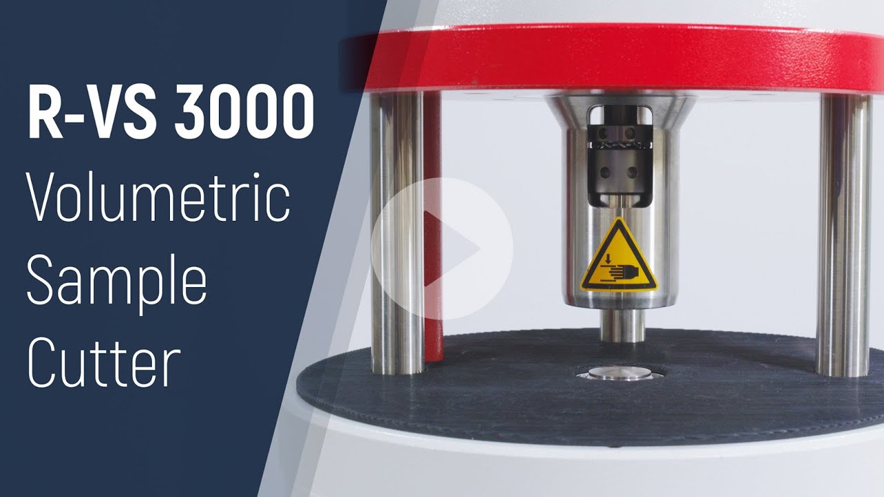 德国MonTech R-VS 3000容量橡胶样品切割机适用于RPA和MDR