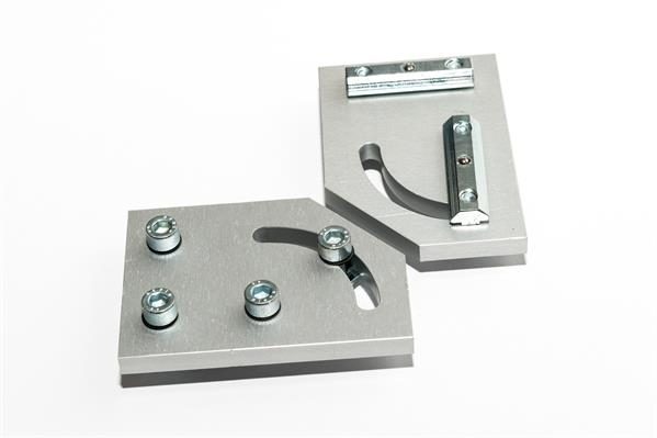 德国MORALI 紧固件旋转连接器，可调节0-90°，50x70mm 货品编号：GK.08.001