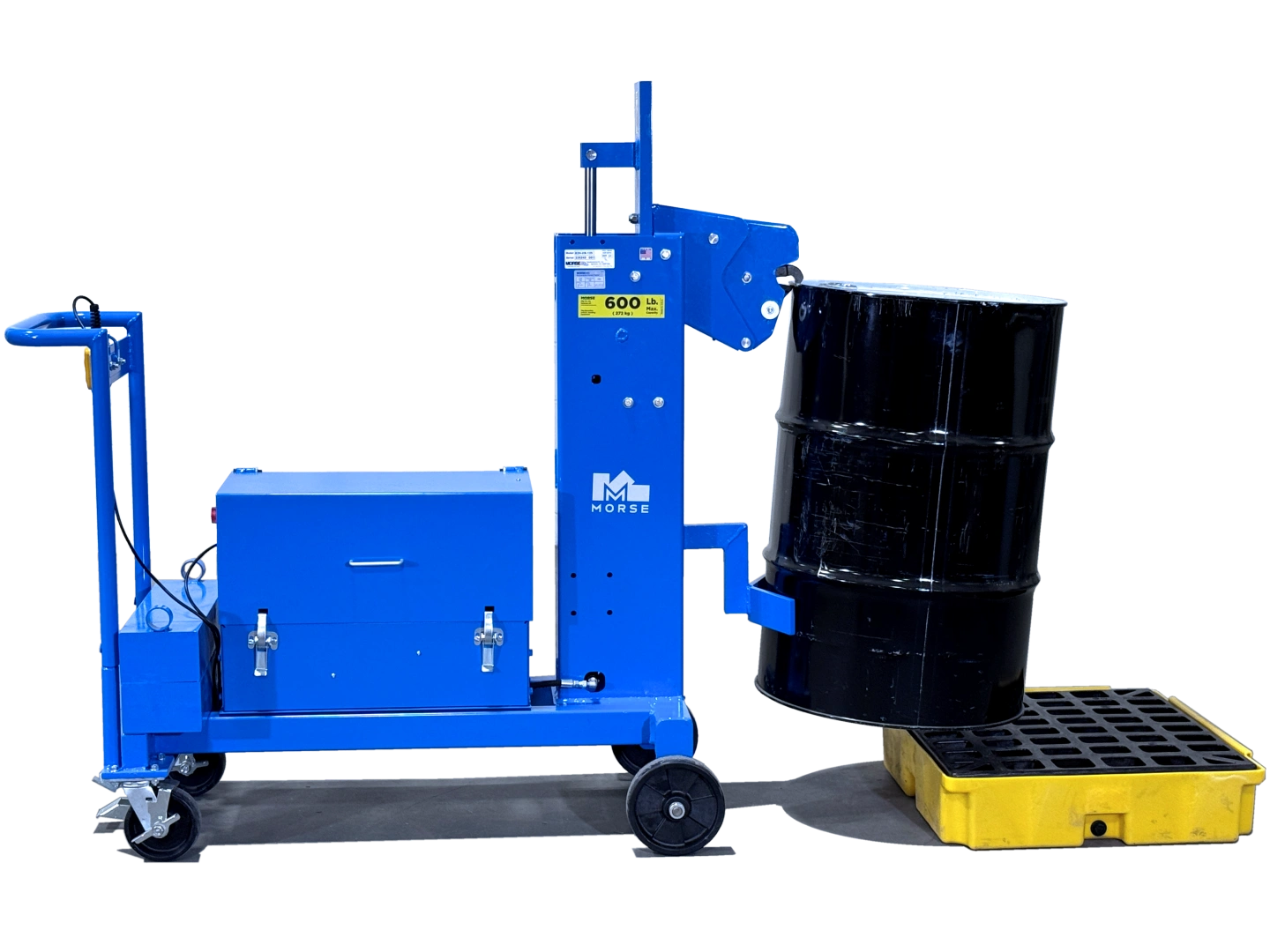 Morse滚筒码垛机82H-XR 加长型码垛机提升至 19 英寸托盘码垛