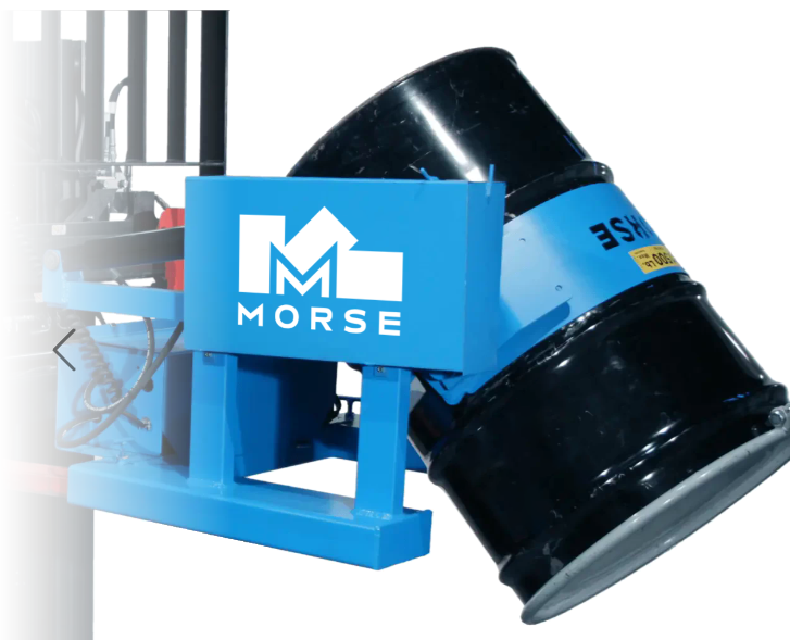 美国Morse,叉车滚筒叉装机,型号 285A-BP,叉车-Karrier带电池供电倾斜