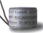 德国 MST Sensor for gas Oxygen O2, 30% vol. 气体氧气传感器 30%体积 传感器 双电极安培传感器