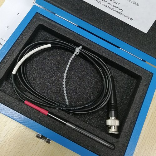 德国Muller Instruments Muller-Platte冲击波测量压电针式水听器,Muller-Platte针式水听器, 用于液体中的高频超声和冲击波测量
