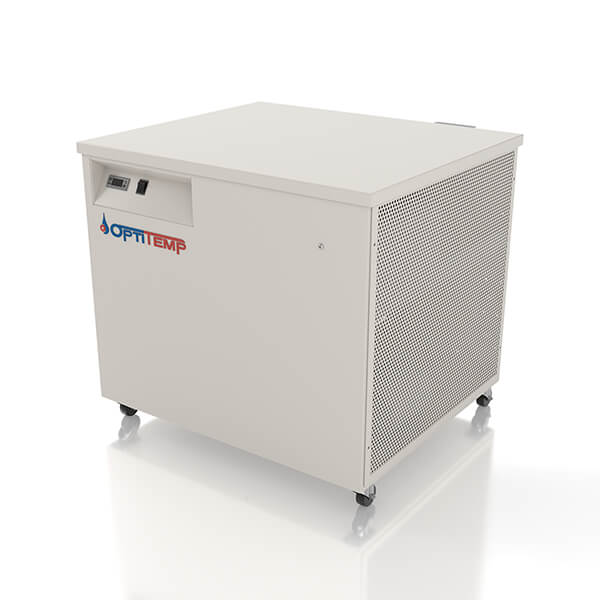 美国 Opti Temp 便携式冷水机组、风冷式液体冷水机组 – OTC 0.25 至 10 吨冷却能力