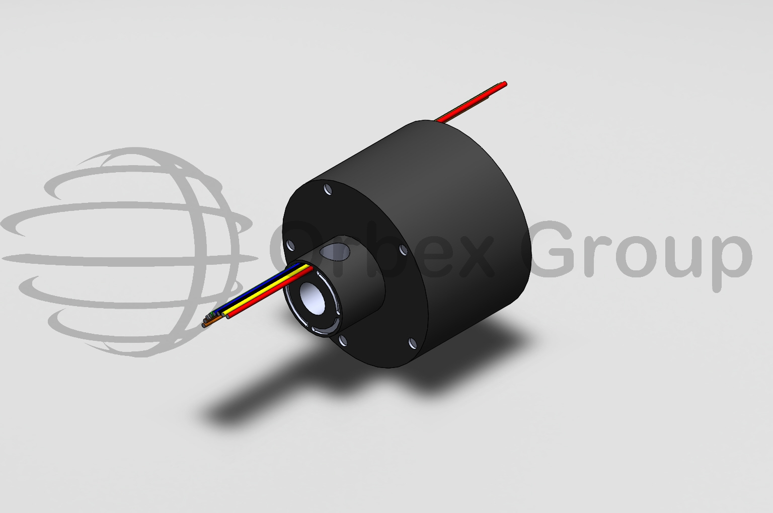 美国Orbex 集团-503-0200 Through Hole Slip Rings-500 系列采用模块化设计，在封装尺寸、电路数量以及电源和信号电路的混合方面具有前所未有的灵活性。
