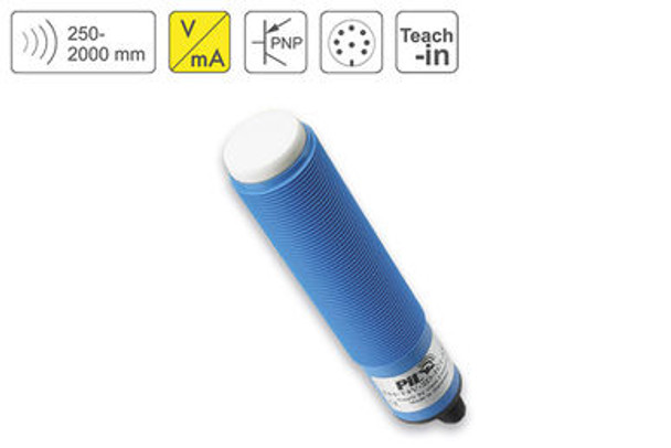德国P3 America –   超声波传感器 -P44-200-M30-UI2P-CM12