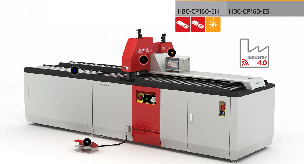 PAYAPRESS 母线加工机母线切割冲孔机HBC-CP160 ES/EH