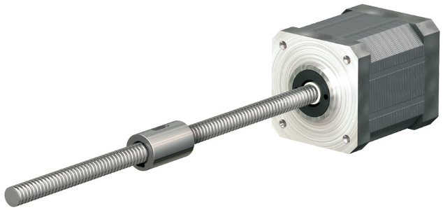 美国PBC Linear 微型滚珠丝杠组件-带圆柱螺母的NEMA 17 BSR0601ASRU-0150-CSN-171-NNN-N