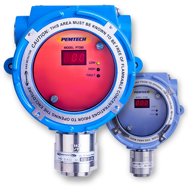 美国PemTech PT395系列气体检测器 多报警继电器 可燃碳氢化合物检测器 有毒气体和缺氧检测器