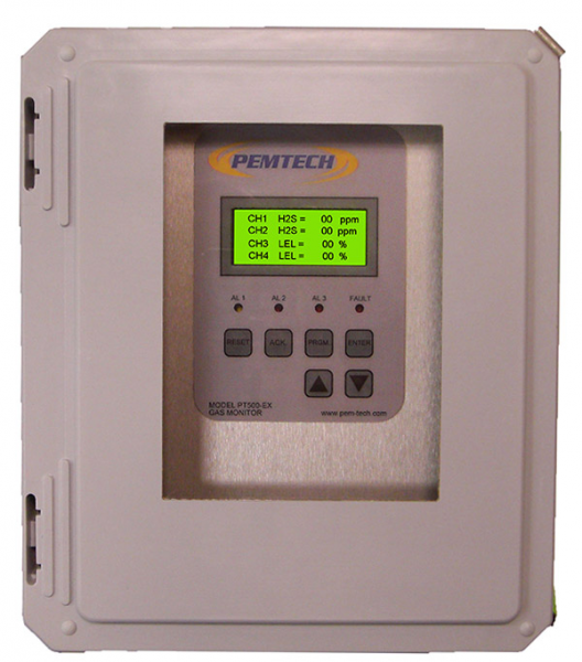 美国PemTech PT500 & PT2008 多通道控制器 连续气体检测 多通道气体监控器和控制器