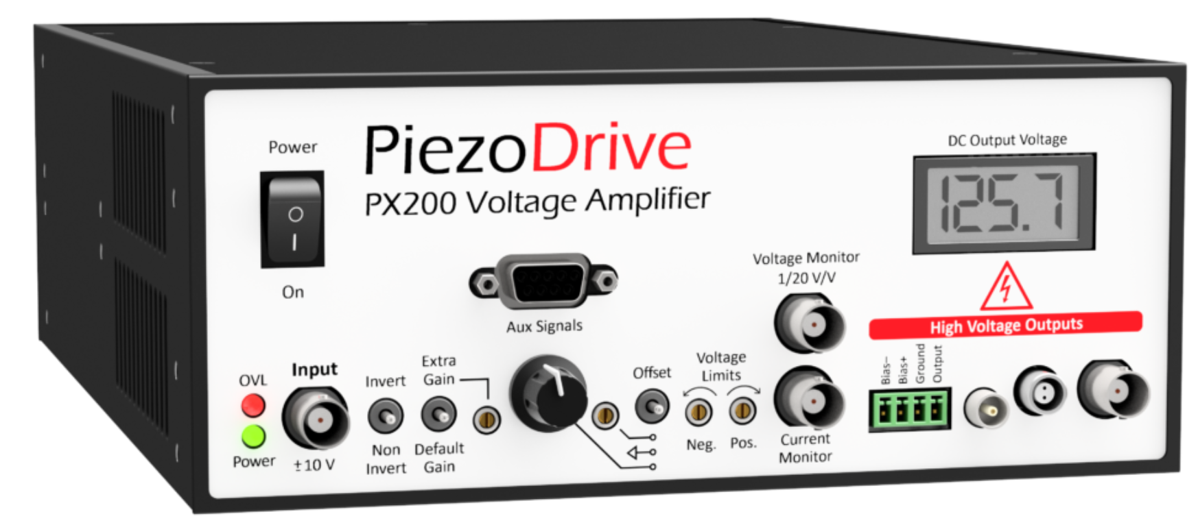 澳大利亚PiezoDrive PX200功率放大器 电压放大器 低噪声高电流线性放大器 PiezoDrive进口代理