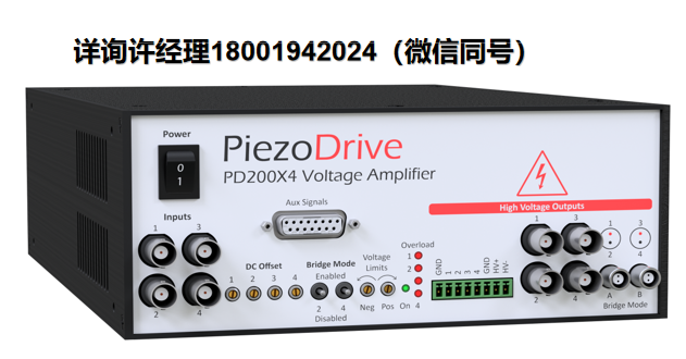 澳大利亚PiezoDrive PD200X4–四通道功率放大器 、四通道线性放大器  用于驱动压电执行器和其它负载  PiezoDrive进口代理