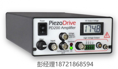 PiezoDrive PD200-60W 电压放大器 用于驱动压电执行器