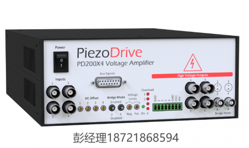 PiezoDrive 电压放大器 功率放大器 线性放大器 压电驱动器