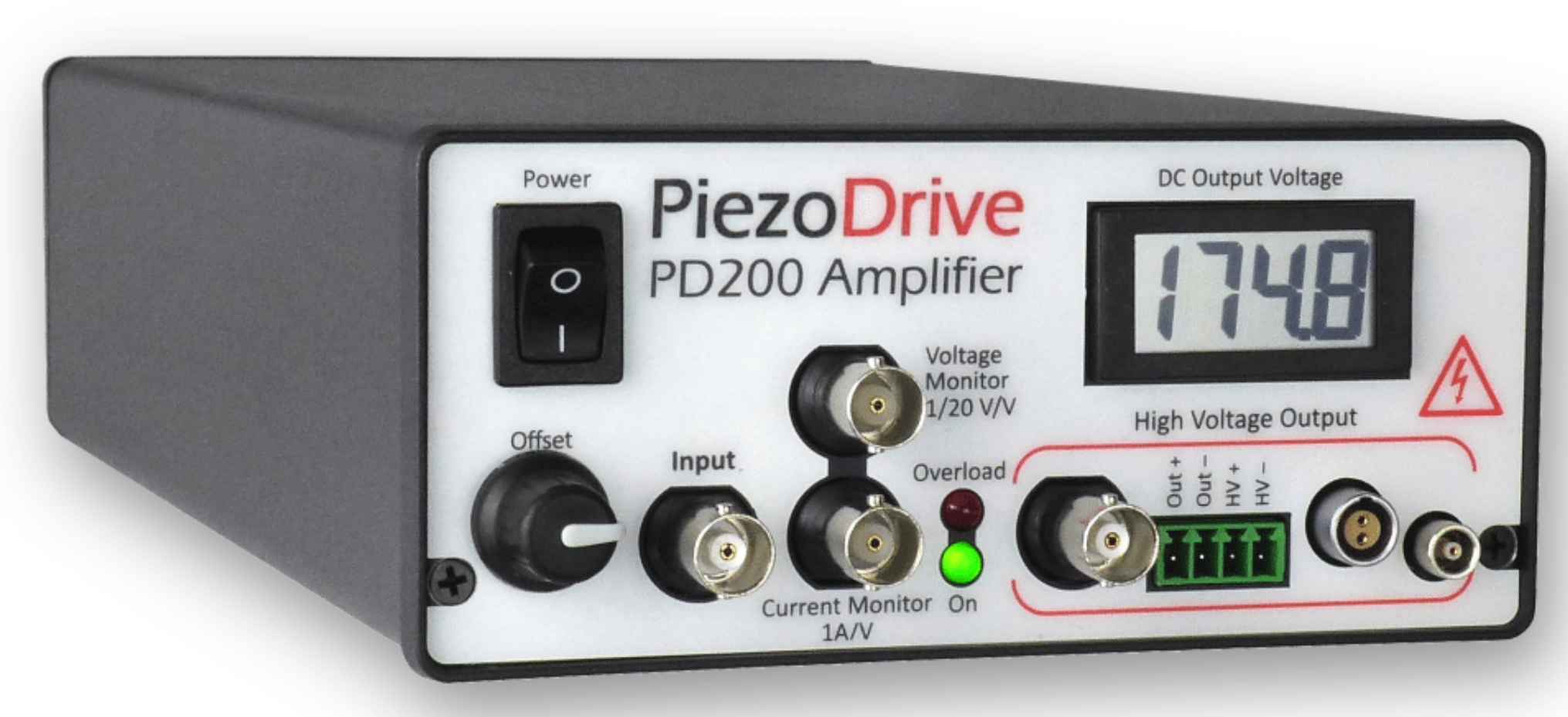 澳大利亚PiezoDrive  PD200 高压放大器 驱动压电扫描 常用于电光、超声波、振动控制、纳米定位系统和压电电机 PiezoDrive 进口代理