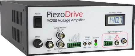 PIEZODRIVE PX200 驱动电源，140W电压放大器，压电驱动器，澳大利亚PIEZODRIVE压电驱动器PX200电压放大器，PX200超声波驱动器，功率放大器 PX200，PX200 – 140 WATT VOLTAGE AMPLIFIER，