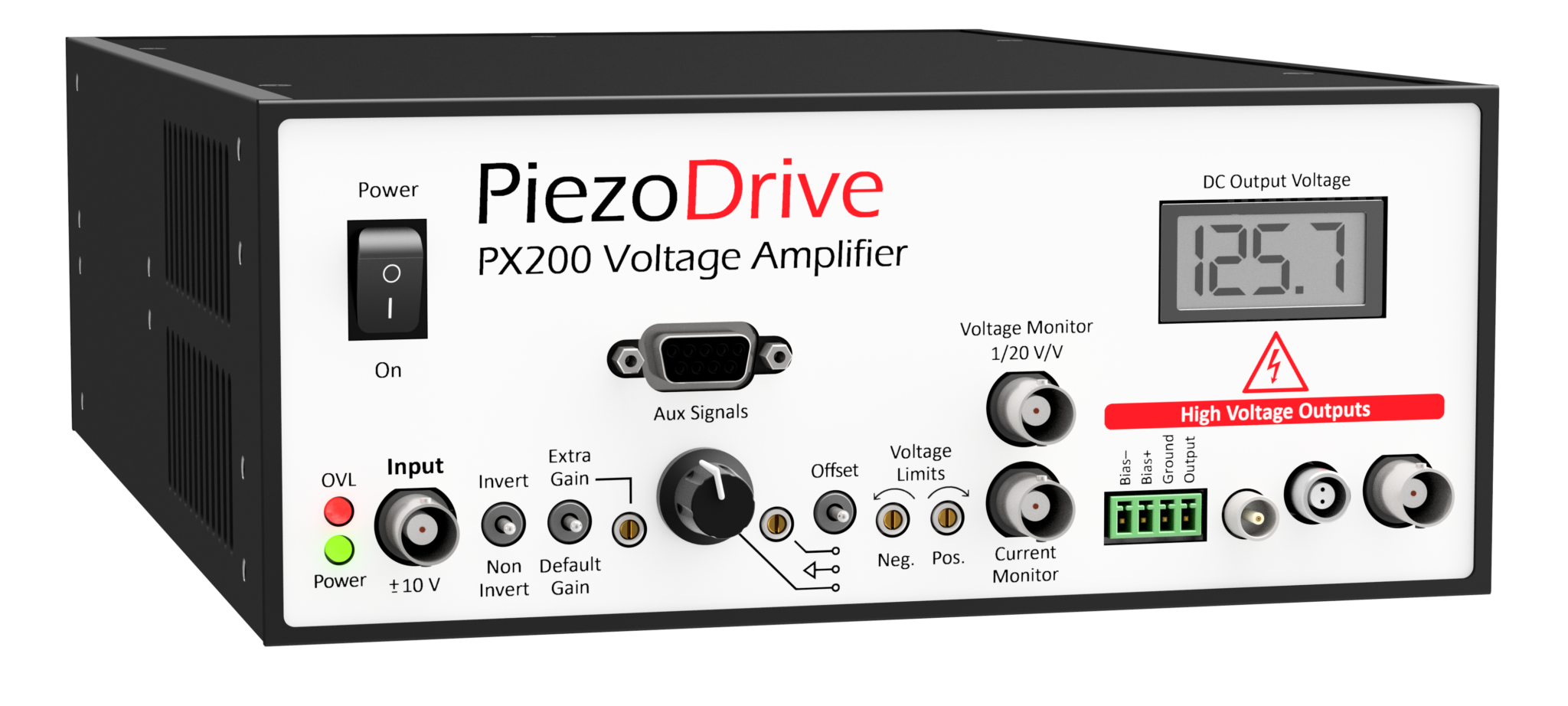 澳大利亚 PIEZODRIVE PX200 压电驱动器，压电陶瓷驱动器，驱动电源，140W 电压放大器，电压放大器，PX200电压放大器，PX200超声波驱动器，功率放大器 PX200，PX200 VOLTAGE AMPLIFIER