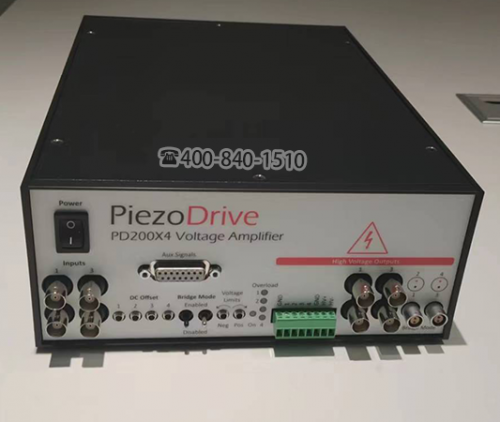 Pd200 Piezodrive PD200X4压电驱动器,四通道功率放大器, 四通道压电陶瓷驱动器,多通道压电驱动电源,功率放大器,四通道功率放大器,多 ...
