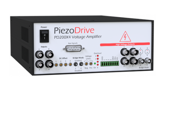 澳大利亚Piezodrive,PD200X4 – 四通道功率放大器
