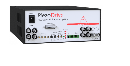澳大利亚piezodrive  PD200X4–四通道功率放大器