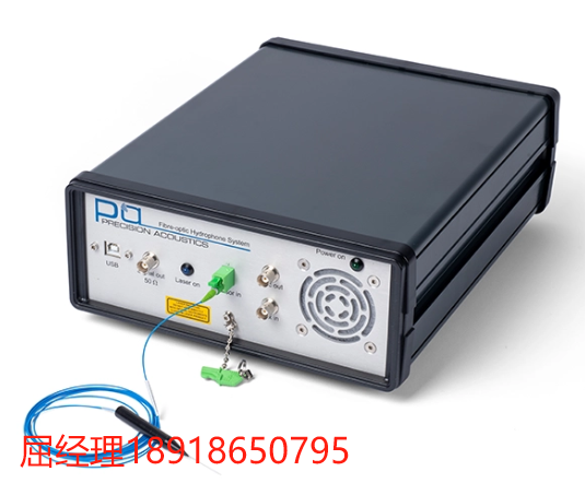 英国Precision acoustics Fibre-optic hydrophones 光纤水听器 可用于在超声换能器表面附近进行测量 测量高强度场的声压和相关热效应
