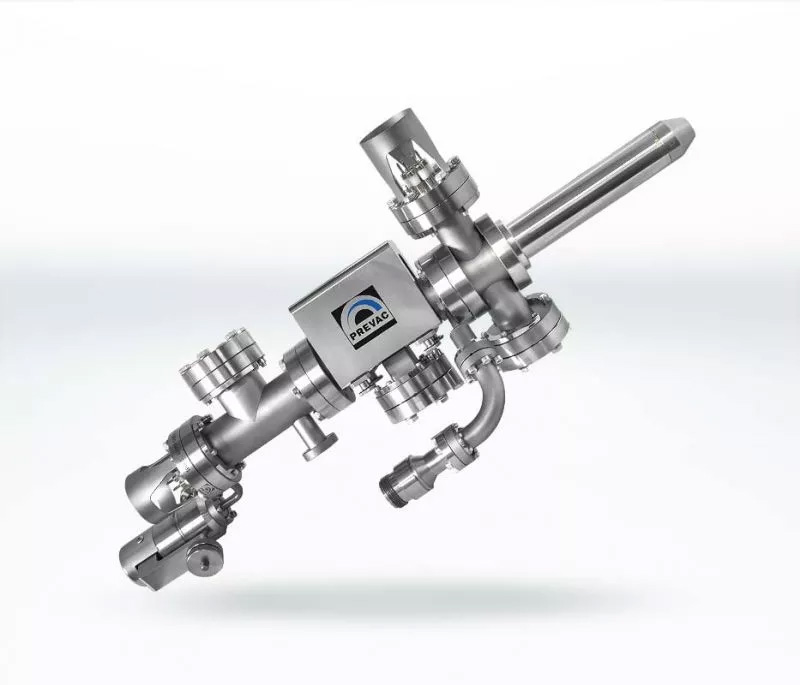 PREVAC 离子源 IS 40E1 双透镜提取器型聚焦差分泵浦离子枪