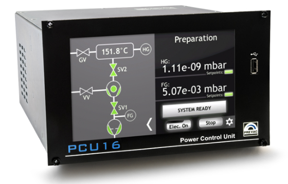 波兰 PREVAC,电子 控制和测量,功率控制单元 PCU16,用于控制 UHV 真空系统