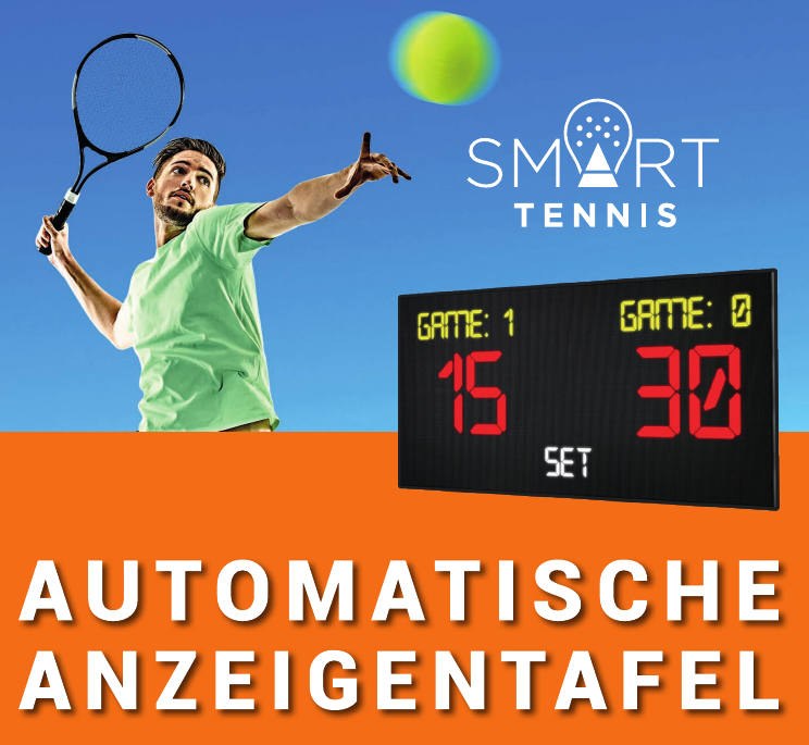 Digitales Zählsystem für Tennis und Padel