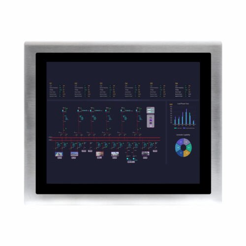 Edelstahl Industriemonitore