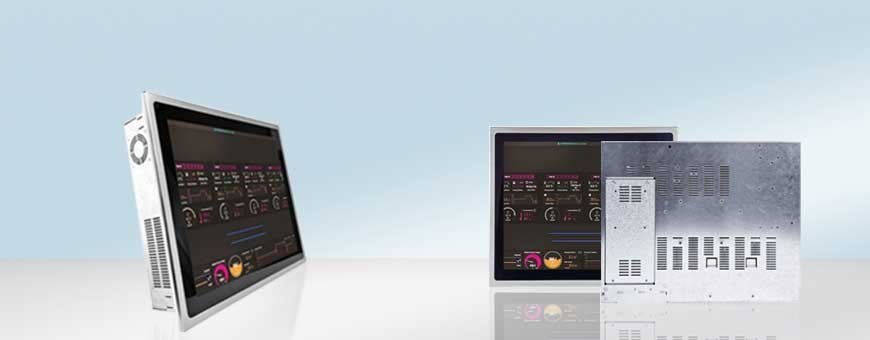 Industriemonitor aus Edelstahl von 7 bis 24 Zoll
