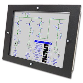 Industriemonitor für Steuerung Cybelec DNC9000