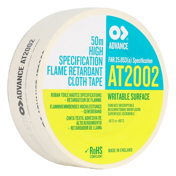 AT2002 Flame Retardant Cloth Tape FAR 25.853(a)