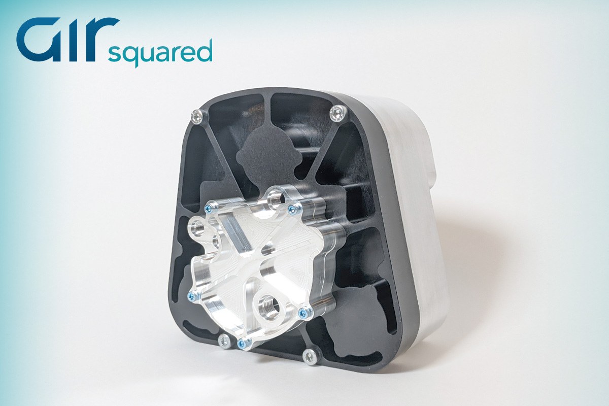 Miniature, High-Pressure, Liquid-Cooled Scroll Compressor