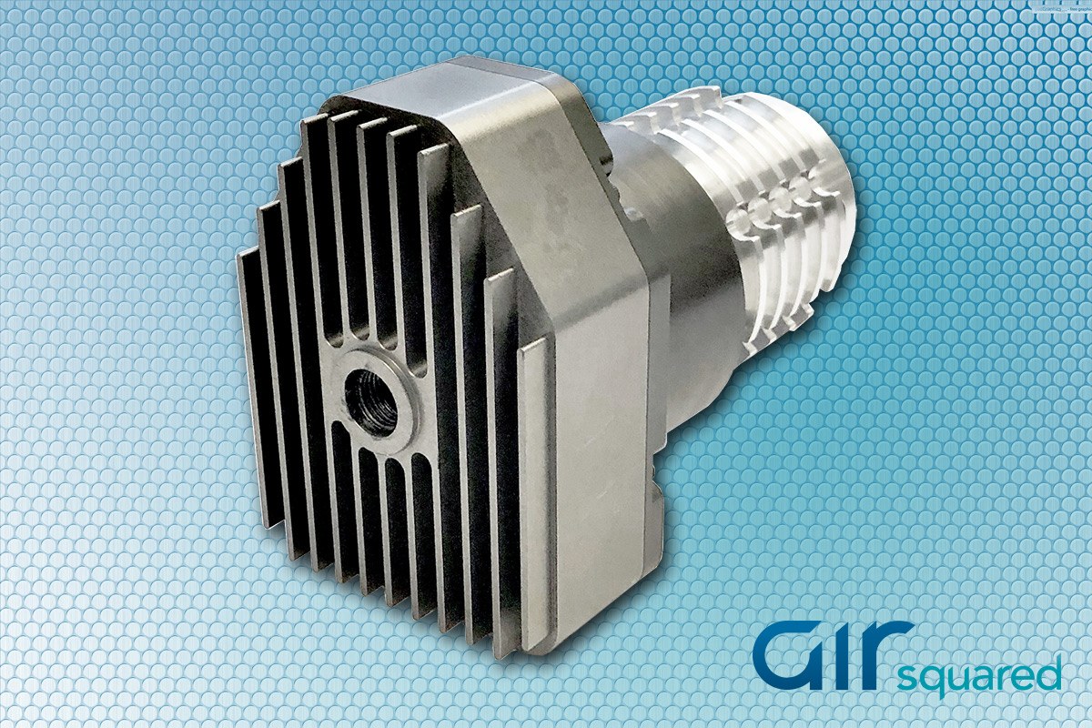 Two-Stage Helium Scroll Pump