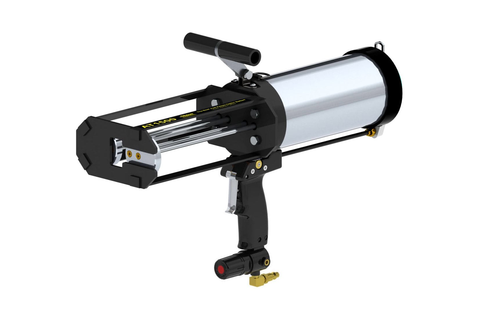 1500 Series AT Line Air-Powered Multi-Component Cartridge Gun (1:1, Standard Configuration)