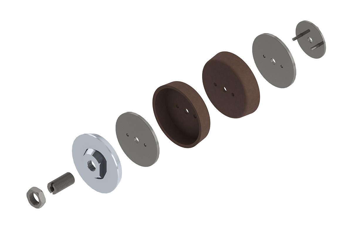 2 5/8 Inch Leather Adjustable Wedge-Type Expander